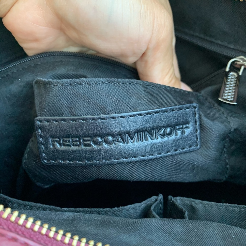 Rebecca Minkoff Burgundy Red Leather Purse - Picture 9 of 15